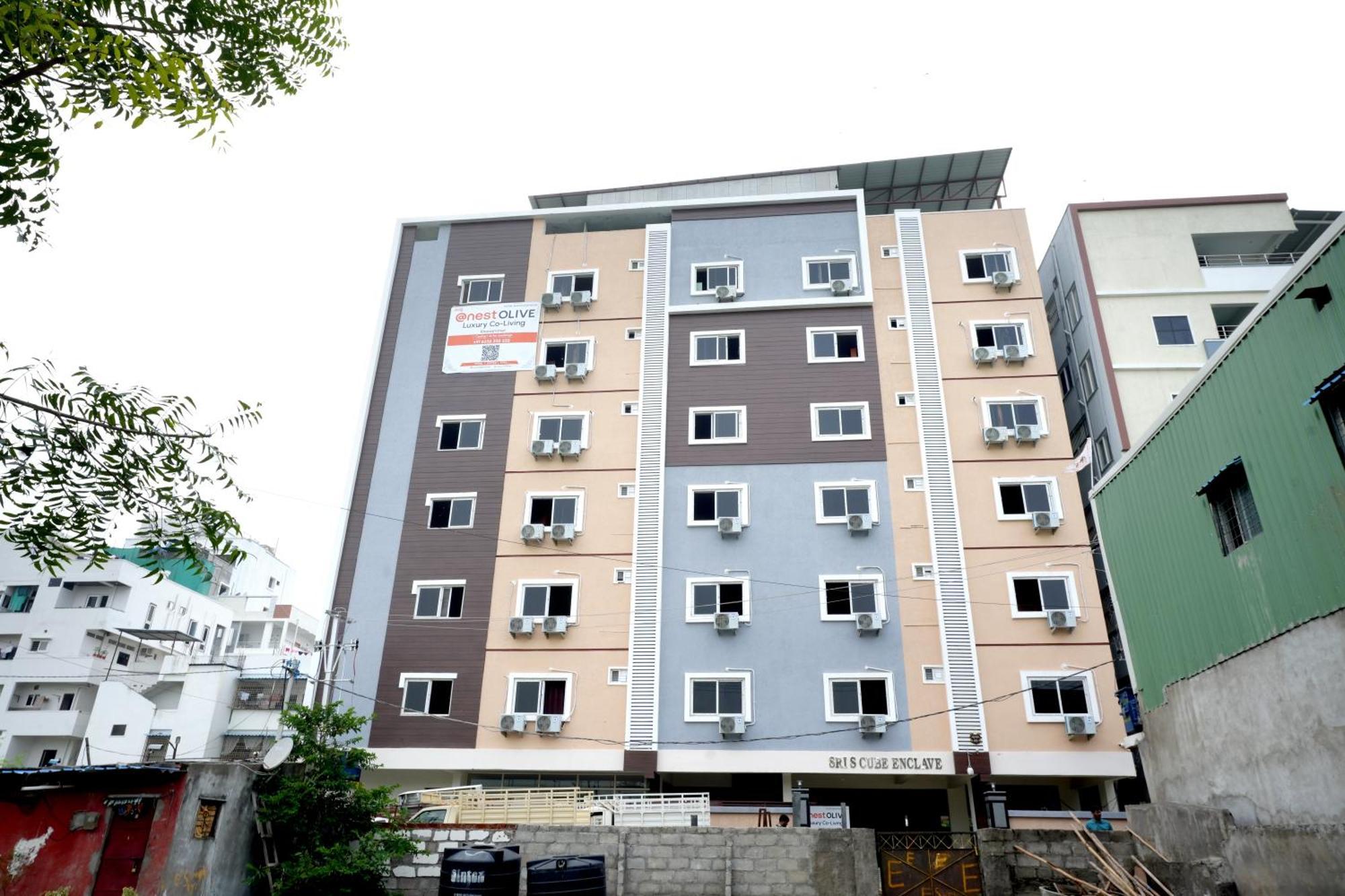 Hostel Olive-2 Coliving Pg Hyderabad Exterior foto